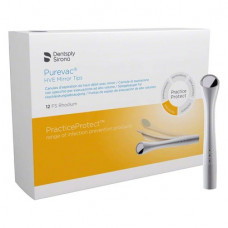 Purevac® Absauganlagen-Spiegelspitzen Packung 12 darab, FS Rhodium