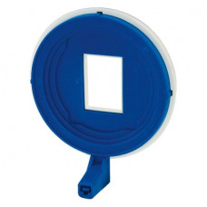 Speicherfolien/Filmhaltersystem, 1 darab, Visierrung mit Bleifenster, 2 x 3 cm, für Anterior, kék