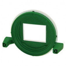 Speicherfolien/Filmhaltersystem, 1 darab, Visierrung mit Bleifenster, 2 x 3 cm, für Endo, grün
