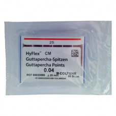 HyFlex™ CM Guttapercha-Spitzen - Packung 60 Stück, SB 0.04, ISO 025