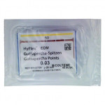 HyFlex™ EDM Guttapercha-Spitzen - Packung 60 Stück Taper .03, ISO 050