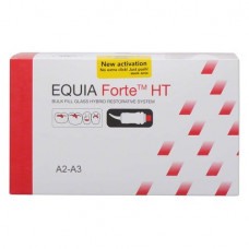 GC EQUIA Forte™ HT - Promopackung 100 Kapseln A2-A3, 4 ml FlipCap Coat