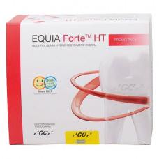 GC EQUIA Forte™ HT - Promopackung 100 Kapseln A3-B2, 4 ml FlipCap Coat