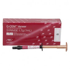 GC G-CEM™ Veneer - Packung 1 ml/1,7 g Spritze Bleach, 10 Tips Metall