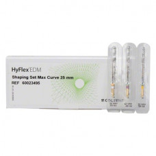 HyFlex™ EDM NiTi-Feilen - Set 3 Shaping Max Curve Feilen 25 mm, (Taper.03 ISO 015, Taper.05 ISO 010, Taper.05 ISO 020)