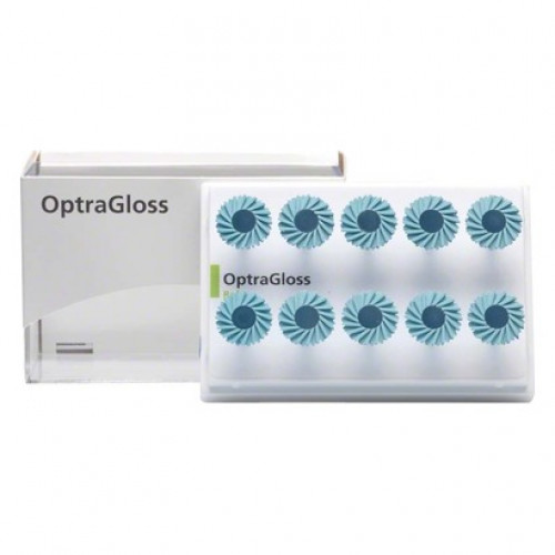 OptraGloss® - Pack 10 gyémánt magasfényű polírozó, görgővel