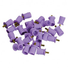Prophy Cup Screw-Type - Packung 30 Stück violet spiralförmig