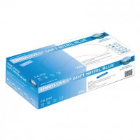 SOFT NITRILE BLUE 200 - kesztyű, 200 db, XL