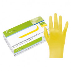 smart Nitrilhandschuhe Soft PF - Packung 100 Stück L, gelb