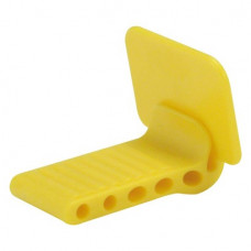 RWT® SZÍNES - Pack * NE * 8 harapás tányérok, sárga, posterior, mérete 2