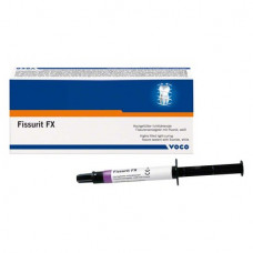Fissurit FX, Barázdazáró, fecskendők, fehér, fluoridtartalmú, 55 súly %, 2 darab