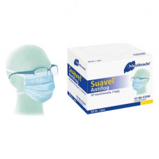 Suavel® Antifog - Box 50 Stück blau, für Brillenträger
