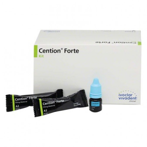 Cention® Forte - Kit 50 x 0,3 g Kapsel A2, 6 g Primer, 50 Applikatorpinsel