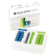 RIVA STAR AQUA - Kit 20 Kapseln (Step 1/blau, Step 2/grün), Zubehör