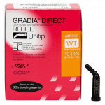 Gradia Direct (WT) (Translucent) (Outside), Tömőanyag (Kompozit), Kapszulák, fluoridtartalmú, röntgenopák, Mikrohybrid-kompozit, 240 mg, 10 darab