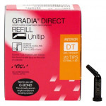 Gradia Direct (DT) (Translucent) (Outside), Tömőanyag (Kompozit), Kapszulák, fluoridtartalmú, röntgenopák, Mikrohybrid-kompozit, 240 mg, 20 darab
