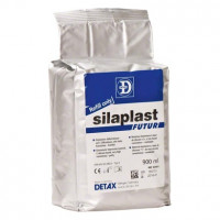 silaplast FUTUR (Putty), Lenyomatanyag (C-Szilikon), Zacskó, nagyon magas konzisztencia, gyúrható, C-szilikon, 900 ml, 1 darab