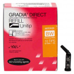 Gradia Direct (BW) (Standard), Tömőanyag (Kompozit), Kapszulák, fluoridtartalmú, röntgenopák, Mikrohybrid-kompozit, 240 mg, 10 darab