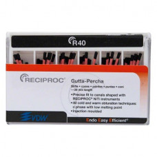 Reciproc (28 mm) (ISO 40), Guttapercha-csúcs, ISO 40 rózsaszín, Guttapercha, 28 mm, 60 darab