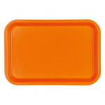 Mini Tray, (238 x 162 x 22 mm), műszertartó tál, narancs, neon, Műanyag, 1 darab