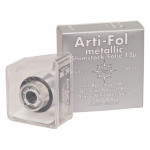 Arti-Fol (Metallic) (20 m x 16 mm x 12 µm), Okklúziós ellenorzo fólia, Tekercs, bevonat nélküli, extra keskeny, 1 darab