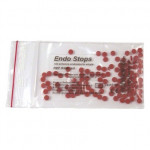 Endo stops, (3,5 x 1 mm), piros, Szilikon, 100 darab