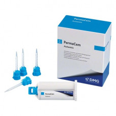 PermaCem (Automix), Rögzítőcement (Kompomer), Kartus, fluoridtartalmú, biokompatibilis, Kompomer, 52 g, 1 darab