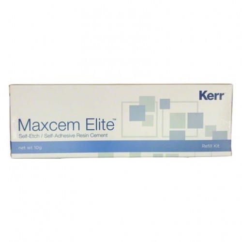 Maxcem Elite (Automix) (White), Rögzítőcement (Kompozit), Párhuzamos fecskendők, fehér, önkeményedő, Kompozit, 5 g, 2x1 darab