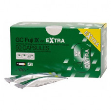 Fuji IX GP (Extra) (A3), Tömőanyag (Üvegionomere), Kapszulák, magas viszkozitású, nehezen folyó, Üvegionomer, 50 darab