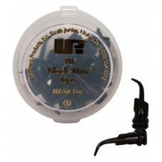 Black Mini Tip, Applikációs kanül, hajlított, Luer-Lock (csavaros), Műanyag, 1 mm, 20 darab