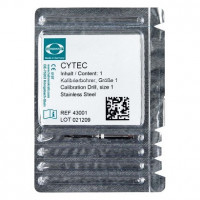 Cytec Kalibrierbohrer - 1 db, fehér, Ø 1,2 mm - 43001 Cytec Kalibrierbohrer - 1 db, fehér, Ø 1,2 mm - 43001