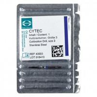 Cytec Kalibrierbohrer - 1 db, kék, Ø 1,8 mm - 43003 Cytec Kalibrierbohrer - 1 db, kék, Ø 1,8 mm - 43003