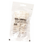 Latex Fingerlinge - zacskó 100 db puderfrei, naturlatex, M - 1153