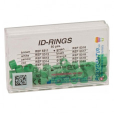 ID Ringe Packung 50 Ringe grün