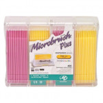 Microbrush (Plus) Fine, Applikátor, Egyszerhasználatos termék, rózsaszín, 2x200 darab