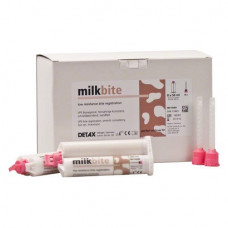 milkbite Economy duplakartus, 32 keverőkanül rózsaszín, 8 x 50 ml