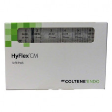 HyFlex® CM, NiTi, reszelő utántöltések, 25 mm, Taper.04 ISO 030, 6 darab