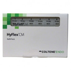 HyFlex® CM, NiTi, reszelő utántöltések, 19 mm, Taper.08 ISO 025, 6 darab
