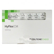 HyFlex® CM, NiTi, reszelő utántöltések, 21 mm, Taper.04 ISO 035, 6 darab