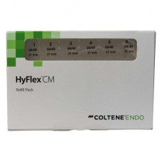 HyFlex® CM, NiTi, reszelő utántöltések, 21 mm, Taper.04 ISO 040, 6 darab