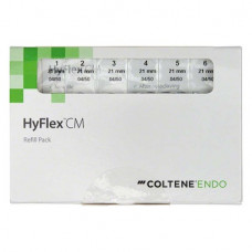 HyFlex® CM, NiTi, reszelő utántöltések, 21 mm, Taper.04 ISO 050, 6 darab
