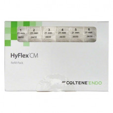 HyFlex® CM, NiTi, reszelő utántöltések, 21 mm, Taper.06 ISO 030, 6 darab