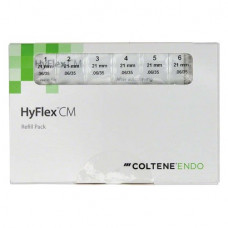 HyFlex® CM, NiTi, reszelő utántöltések, 21 mm, Taper.06 ISO 035, 6 darab