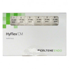 HyFlex® CM, NiTi, reszelő utántöltések, 21 mm, Taper.06 ISO 040, 6 darab