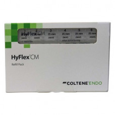 HyFlex® CM, NiTi, reszelő utántöltések, 25 mm, Taper.04 ISO 045, 6 darab