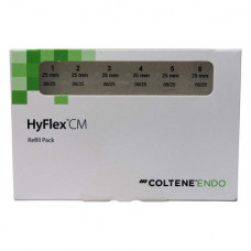 HyFlex® CM, NiTi, reszelő utántöltések, 25 mm, Taper.06 ISO 025, 6 darab