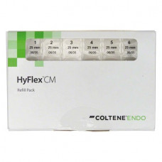 HyFlex® CM, NiTi, reszelő utántöltések, 25 mm, Taper.06 ISO 035, 6 darab