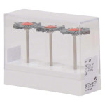 Polírozókorongok (401) (Polifix), Kézidarab (HP, Ø 2,35 mm, ISO 104, 44,5 mm) ISO 220 Korong, extra finom, Poliamid, 2,1 mm, 3 darab