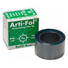 Arti-Fol® 8 µ Nachfüll-Box 20 m Rolle einseitig, 22 mm breit, grün
