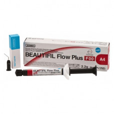 Beautifil (Flow Plus) (F00 - Zero Flow) (A4), Tömőanyag (Kompozit), fecskendő, magas viszkozitású, nehezen folyó, Hybrid-kompozit, 2,2 g, 1 darab